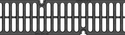 Решетка водоприемная Super РВ -10.14.50 - щелевая чугунная ВЧ, кл. D400 картинка