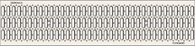 Решетка водоприемная Standart РВ -20.24.100 - штампованная стальная оцинкованная, кл. А15 картинка