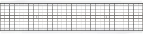 Решетка водоприемная Standart РВ -20.24.100 - ячеистая стальная оцинкованная, кл. В125 картинка